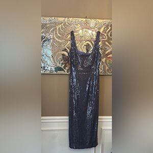 PILCRO SEQUINS SHEATH DRESS